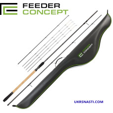 Удилище фидерное Feeder Concept Tournament Stillwater с чехлом EVA 80 длина 3,6м тест до 80гр